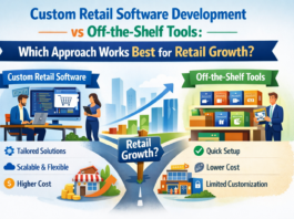 Custom Retail Software Development vs Off-the-Shelf Tools: Which Approach Works Best for Retail Growth? Custom Retail Software Development vs Off-the-Shelf Tools