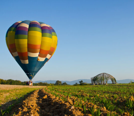 Hot Air Balloon Advertising for Brand Visibility