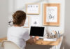 How to Make a Home Office Look Both Personal and Sophisticated Make a home office look-personal & sophisticated