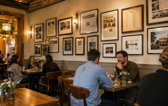 Restaurant Wall Decor Ideas That Also Work as Marketing Tools Restaurant Wall Decor Ideas