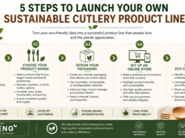 sustainable cutlery product line