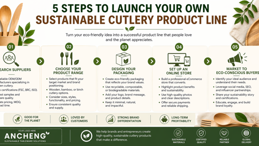 sustainable cutlery product line