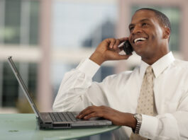 Business Calls - Man calling