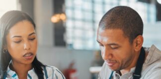 Hidden Costs That Hurt Small Food Startups Two restaurant founders sit at a table and calculate the money needed to keep their business running.