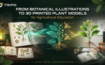 From Botanical Illustrations to 3D Printed Plant Models for Agricultural Education From Botanical Illustrations to 3D Printed Plant Models