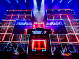 Sound in Motion displays elite production for EDM show in Minneapolis.