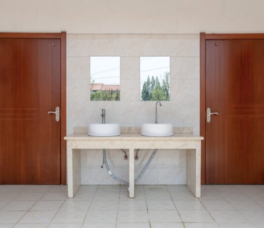 Commercial Bathroom Installation Project Involves