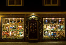 Why Outdoor Christmas Lights Are One of the Smartest Marketing Moves Smartest Marketing Moves - Christmas Lights Store front