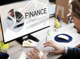 Self-employed professional reviewing financial plans