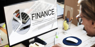 Self-employed professional reviewing financial plans