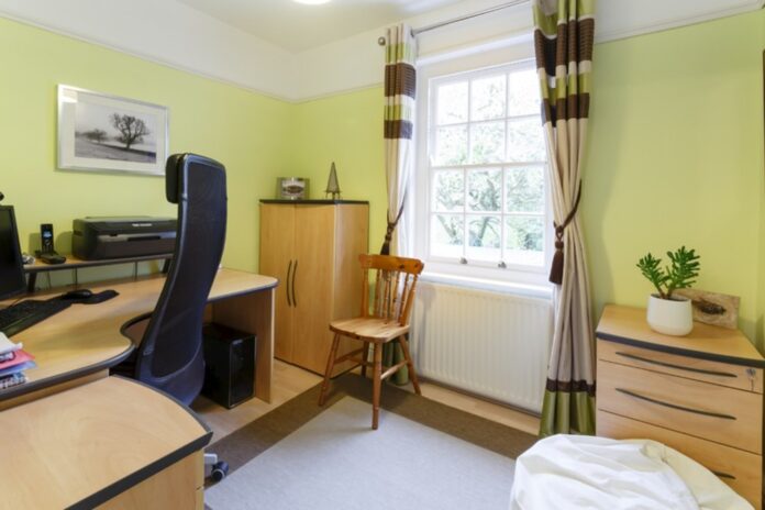 Spare Bedroom Home Office Spare bedroom converted into a professional home office