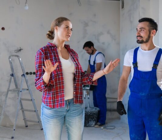 Exterior renovation of a home business property